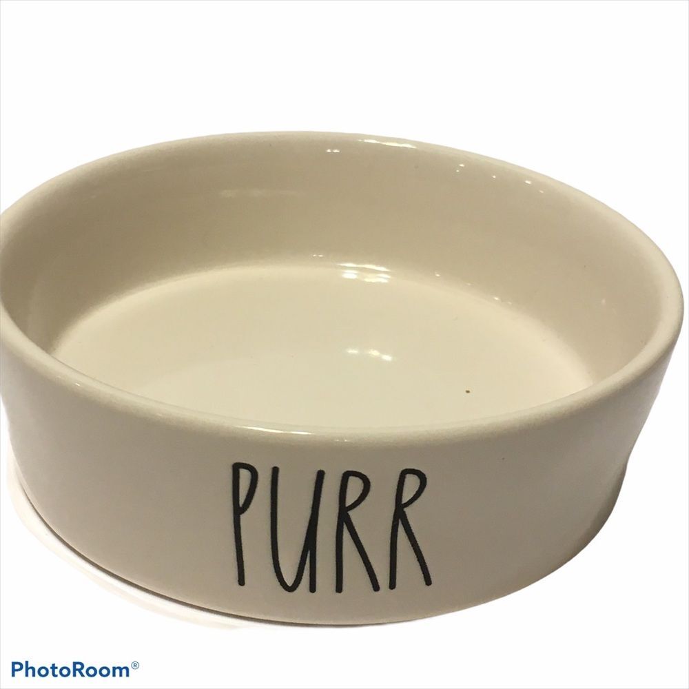 Rae Dunn Kitty Purr Devour Savor Food Bowl Dish